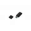 Memoria USB GOODRAM UME3 64 GB USB Type-A 3.2 Gen 1, lectura 60 MB/s, escritura 20 MB/s, negro