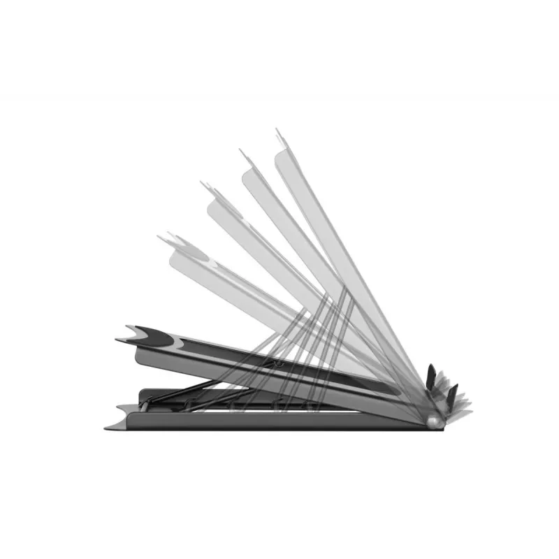 Soporte plegable de acero para portátil/tablet DIGITUS con 5 posiciones ajustables