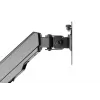 Soporte de pared para puesto de trabajo sentado-de pie DIGITUS individual, negro, carga máx.: 1-8 kg, tamaño máx. de pantalla: 17-32