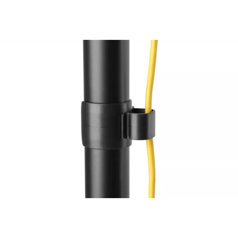 Soporte de pared para puesto de trabajo sentado-de pie DIGITUS individual, negro, carga máx.: 1-8 kg, tamaño máx. de pantalla: 17-32