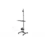 Puesto de trabajo móvil DIGITUS (soporte de monitor, soporte de PC) carga máx. 8 kg, pantalla de 32