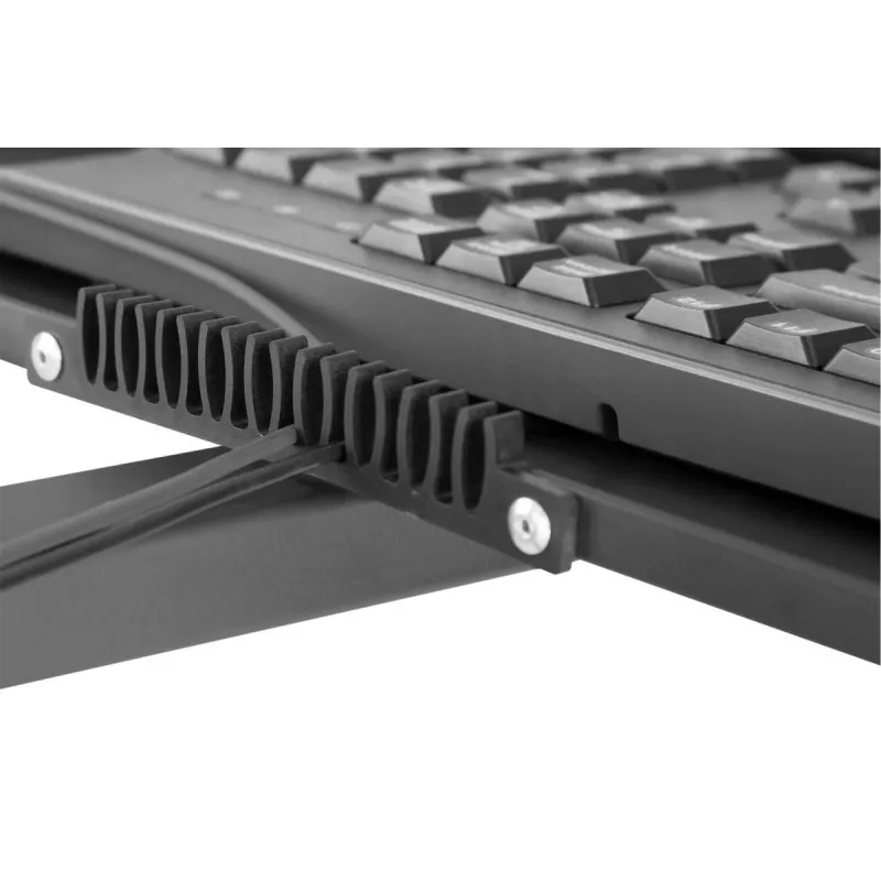 Puesto de trabajo móvil DIGITUS (soporte de monitor, soporte de PC) carga máx. 8 kg, pantalla de 32