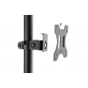 Puesto de trabajo móvil DIGITUS (soporte de monitor, soporte de PC) carga máx. 8 kg, pantalla de 32
