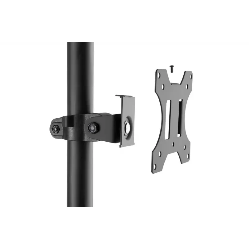 Puesto de trabajo móvil DIGITUS (soporte de monitor, soporte de PC) carga máx. 8 kg, pantalla de 32