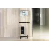 Puesto de trabajo móvil DIGITUS (soporte de monitor, soporte de PC) carga máx. 8 kg, pantalla de 32