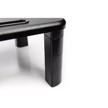Soporte de monitor de mesa ajustable en altura DIGITUS 400x280x143mm; carga máx. hasta 10kg