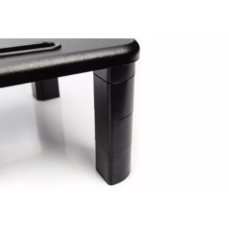 Soporte de monitor de mesa ajustable en altura DIGITUS 400x280x143mm; carga máx. hasta 10kg