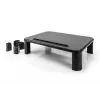 Soporte de monitor de mesa ajustable en altura DIGITUS 400x280x143mm; carga máx. hasta 10kg