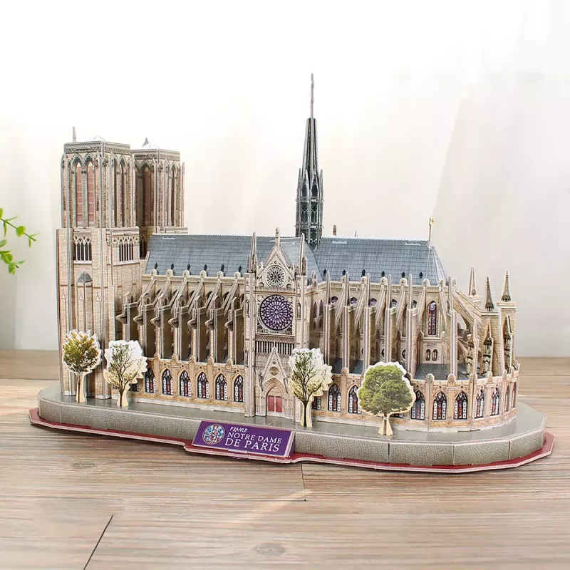 Puzle 3D CubicFun Notre Dame De Paris