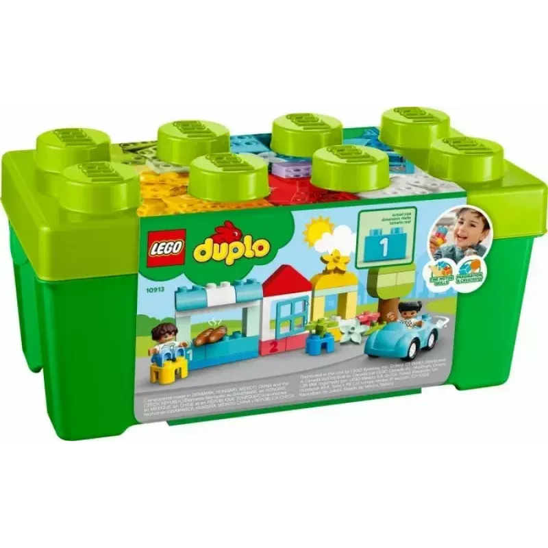 Caja de bloques LEGO DUPLO 10913 — set de 65 bloques de colores para niños pequeños a partir de 1,5 años