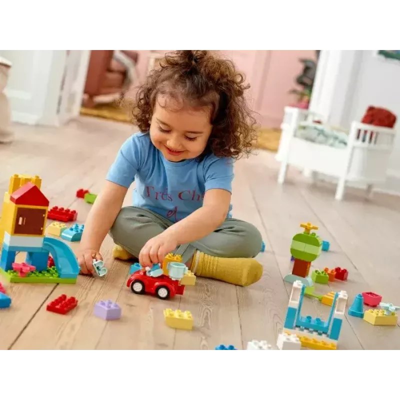 LEGO DUPLO 10914 caja de ladrillos Deluxe, 85 piezas, a partir de 1,5 años
