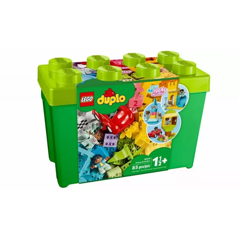 LEGO DUPLO 10914 caja de ladrillos Deluxe, 85 piezas, a partir de 1,5 años