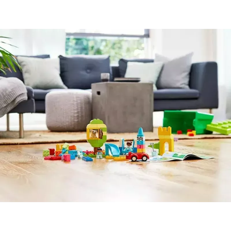 LEGO DUPLO 10914 caja de ladrillos Deluxe, 85 piezas, a partir de 1,5 años