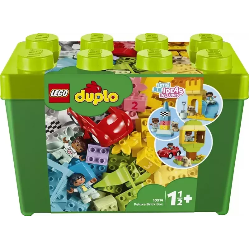 LEGO DUPLO 10914 caja de ladrillos Deluxe, 85 piezas, a partir de 1,5 años