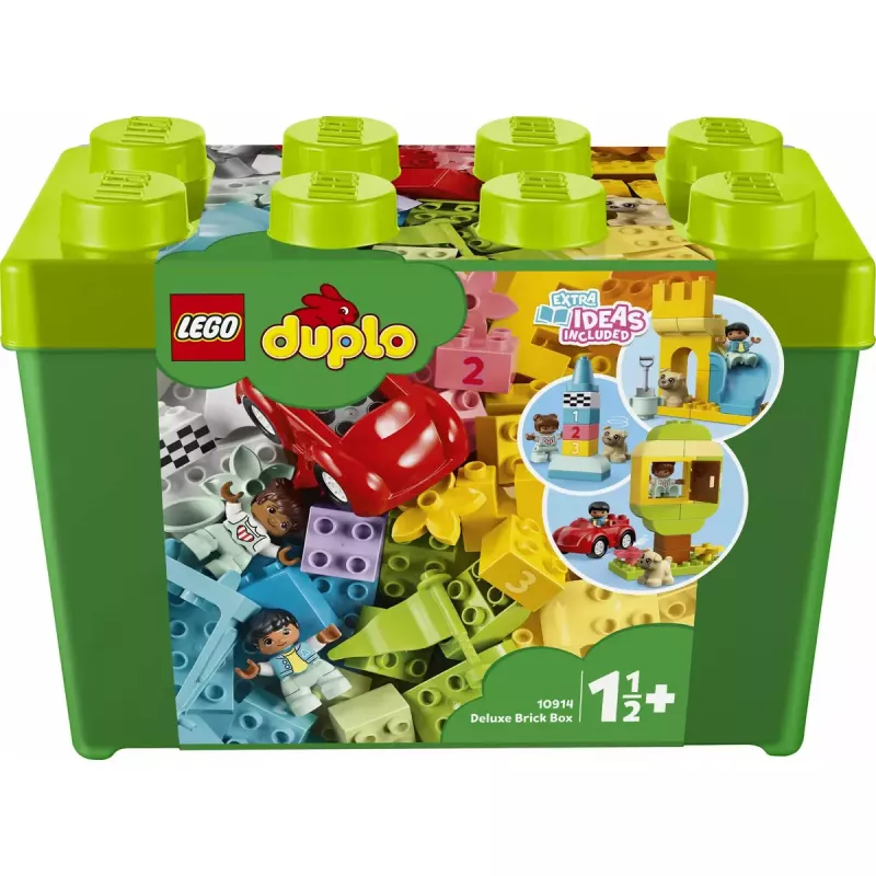 LEGO DUPLO 10914 caja de ladrillos Deluxe, 85 piezas, a partir de 1,5 años