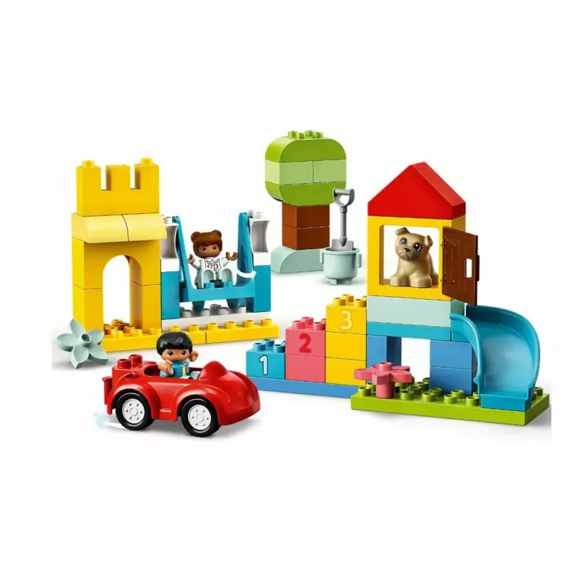 LEGO DUPLO 10914 caja de ladrillos Deluxe, 85 piezas, a partir de 1,5 años
