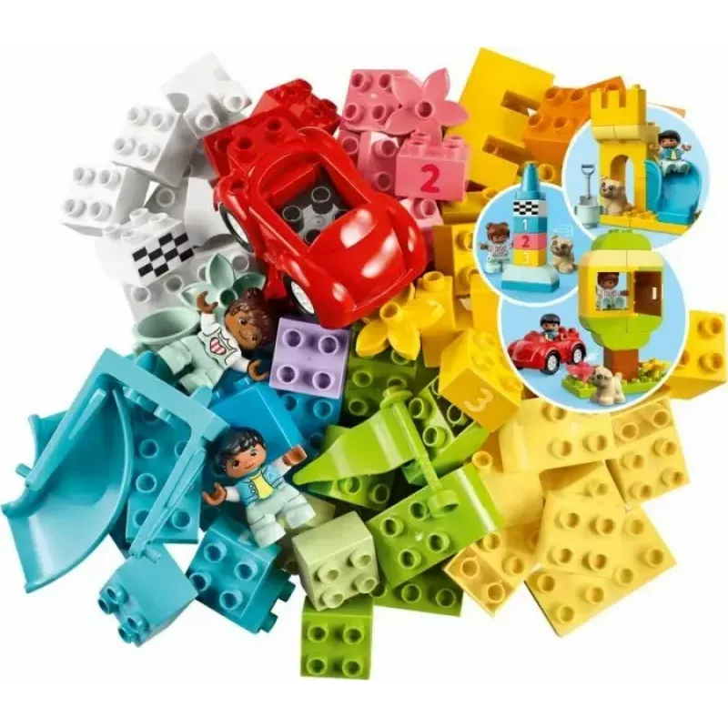 LEGO DUPLO 10914 caja de ladrillos Deluxe, 85 piezas, a partir de 1,5 años