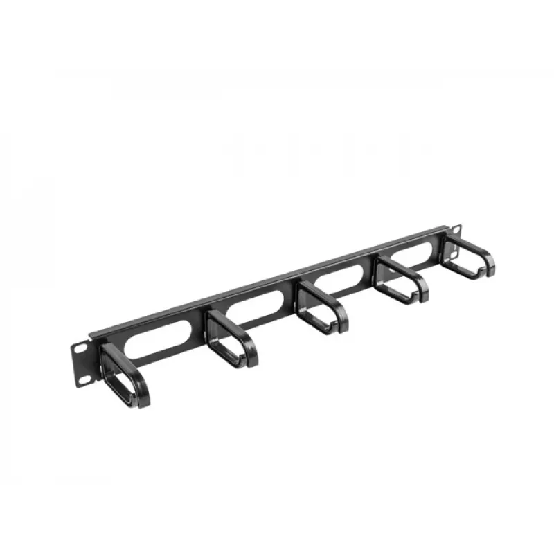 Panel de gestión de cables LANBERG AK-1205-B, 1U metal, 19
