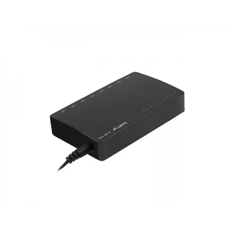 Switch LANBERG Dsp2-1008-12v 8x 1gb/s no gestionado Gigabit Ethernet sobremesa 12v