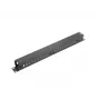 Panel de guiado de cables para rack LANBERG AK-1201-B – 1U metal, 19