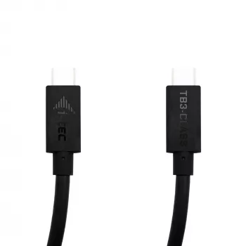 i-tec Thunderbolt 3 – cable Class K, 40 Gbit/s, 100 W Power Delivery, compatible con USB-C, 150 cm