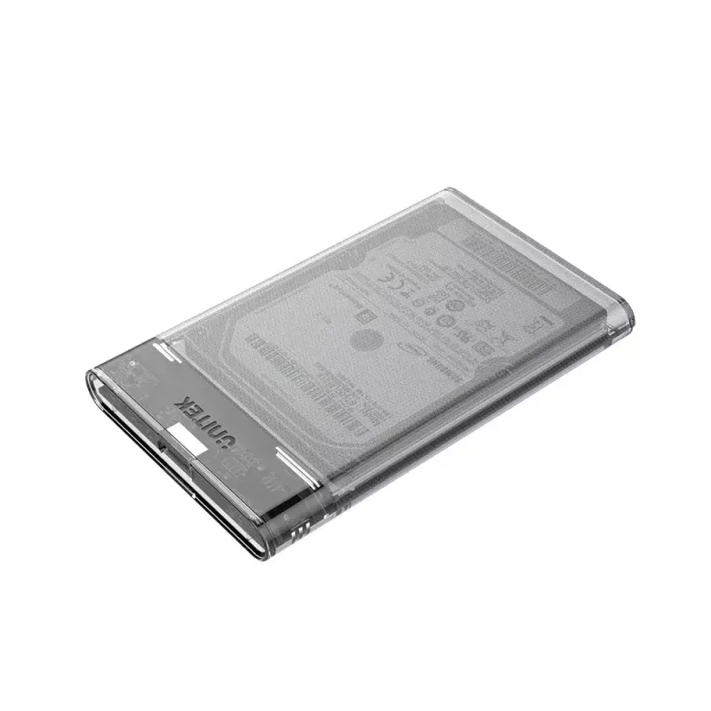 Carcasa para HDD/SSD Unitek S1103A transparente para unidades SATA III de 2,5