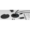 ICY BOX IB-HUB1430 conector hembra negro