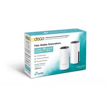 TP-Link AC1200 + AV1000 Whole Home Hybrid Mesh Wi-Fi System, pack de 2