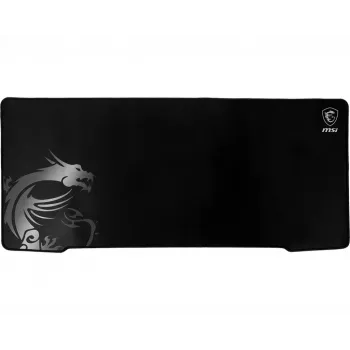 Alfombrilla para ratón gaming MSI AGILITY GD70 Pro '900 mm x 400 mm, superficie de seda Pro-Gamer, diseño icónico de dragón, base de goma antideslizante y amortiguadora, bordes cosidos reforzados'