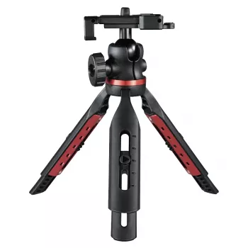 Trípode sólido Hama para smartphone/tablet 3 patas negro, rojo