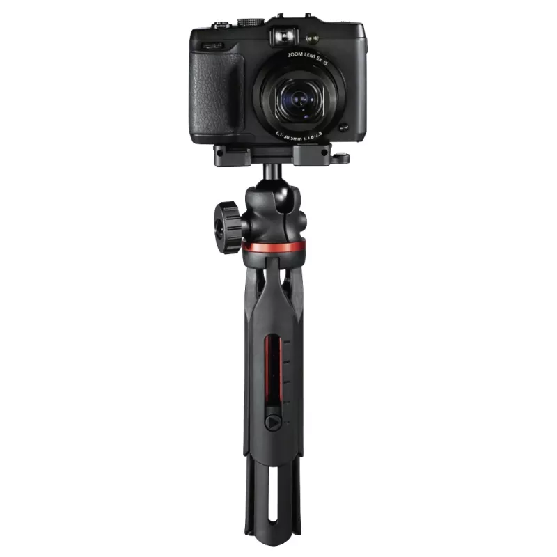 Trípode sólido Hama para smartphone/tablet 3 patas negro, rojo