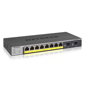 NETGEAR GS110TP Gigabit Ethernet (10/100/1000) gestionado L2/L3/L4 Power over Ethernet (PoE) gris