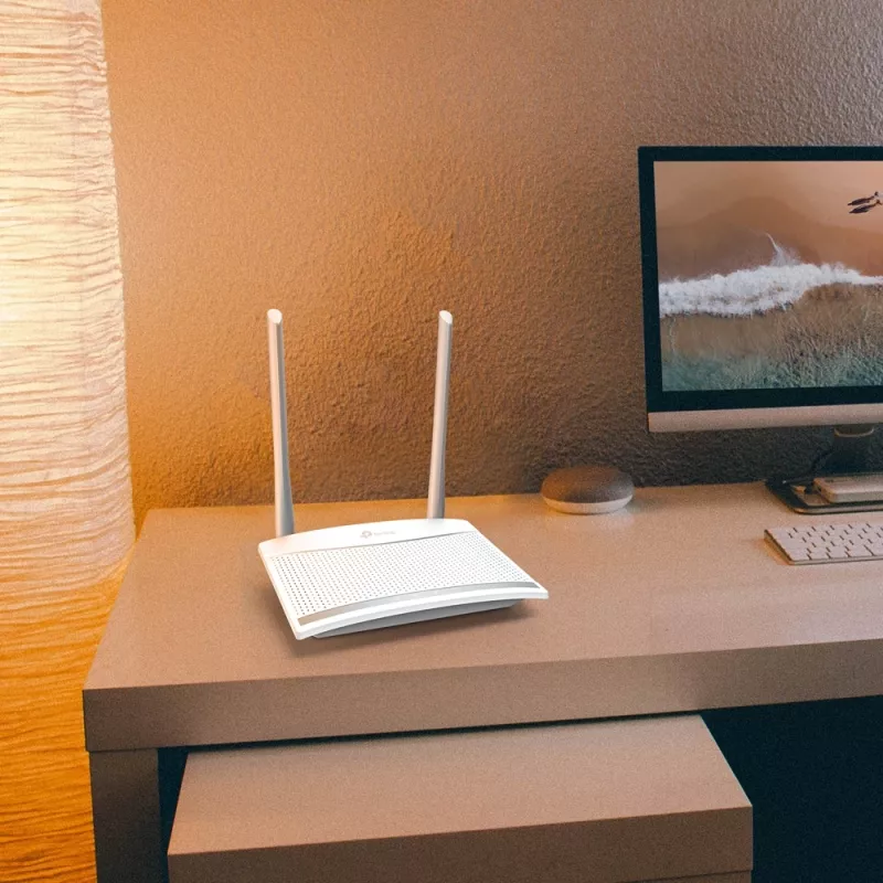 Router WLAN TP-Link TL-WR820N Fast Ethernet banda única (2,4 GHz) blanco