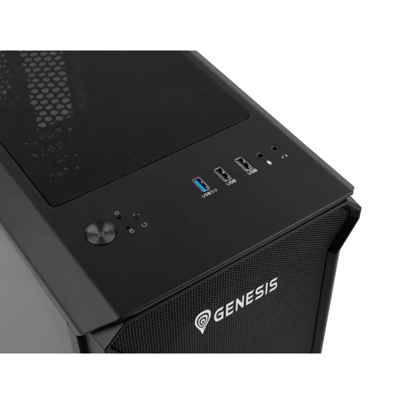 GENESIS Irid 503 Micro Tower negro