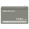 Batería para SAI QOLTEC 53049, VRLA AGM 12 V 12 Ah, gris, 150×98×95 mm