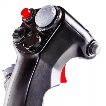 Thrustmaster 2960848 mando de juegos negro, rojo, blanco simulador de vuelo analógico PC