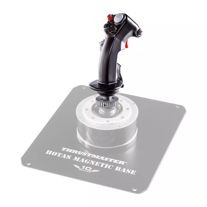 Thrustmaster 2960848 mando de juegos negro, rojo, blanco simulador de vuelo analógico PC