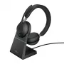 Jabra Evolve2 65 USB-C Black UC base de carga estéreo