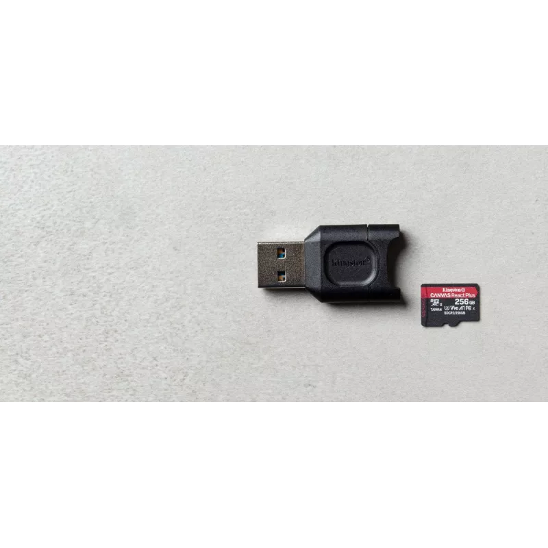 Lector de tarjetas Kingston Technology MobileLite Plus USB 3.2 Gen 1 (3.1 Gen 1) Type-A negro