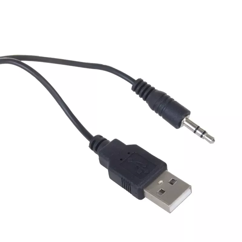 Altavoz Audiocore AC835 con cable 2.0 6 W USB negro altavoz de mesa