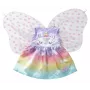 Set de ropa para muñeca ZAPF BABY born 829301 plegable, edad recomendada 3+ años, peso 44,13 g