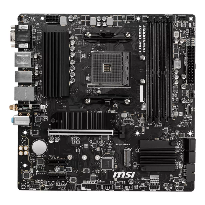 Placa base MSI B550M PRO-VDH WIFI AMD B550 Socket AM4 micro ATX