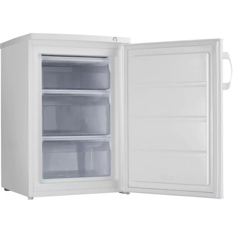 Arcón congelador Gorenje F492PW — 82 L, blanco, 4 estrellas, apertura a la derecha, 165 kWh/año
