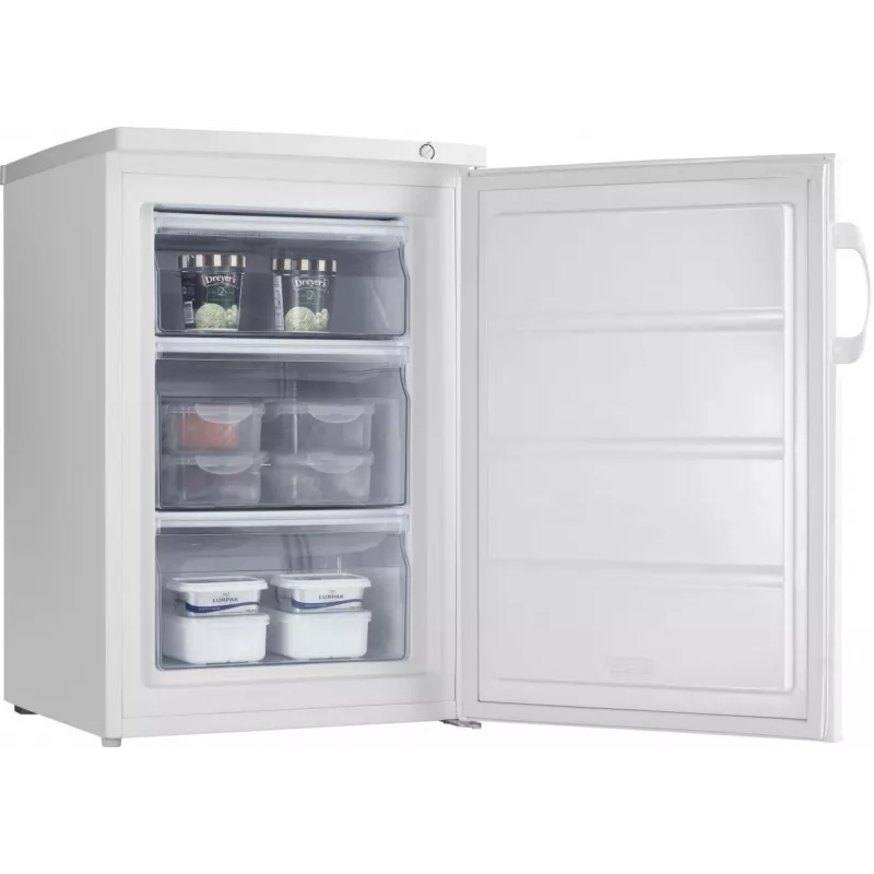Arcón congelador Gorenje F492PW — 82 L, blanco, 4 estrellas, apertura a la derecha, 165 kWh/año