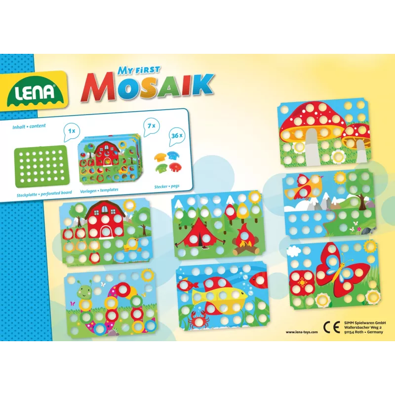 Set de mosaico Lena Mein erstes Mosaik Natur