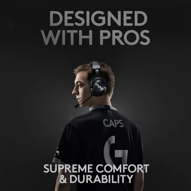 Auriculares gaming LOGITECH Pro X Wireless Lightspeed negros