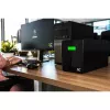 Sistema de alimentación ininterrumpida Green Cell UPS08 — Line-Interactive 700 W / 230 V, 4 tomas IEC, USB, RJ-45, batería 12 V 7 Ah, torre, negro