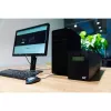 Sistema de alimentación ininterrumpida Green Cell UPS08 — Line-Interactive 700 W / 230 V, 4 tomas IEC, USB, RJ-45, batería 12 V 7 Ah, torre, negro