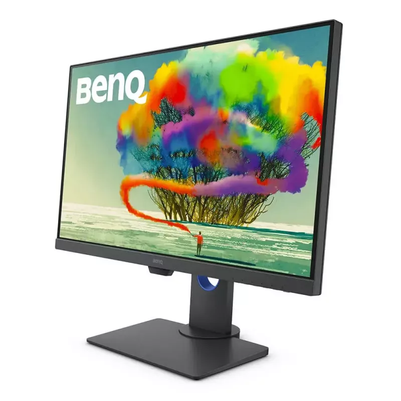 Monitor BenQ DesignVue PD2705Q IPS de 27 pulgadas (68,6 cm), 2560 x 1440 QHD, 5 ms, HDMI, DisplayPort, USB-C, gris oscuro