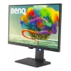 Monitor BenQ DesignVue PD2705Q IPS de 27 pulgadas (68,6 cm), 2560 x 1440 QHD, 5 ms, HDMI, DisplayPort, USB-C, gris oscuro
